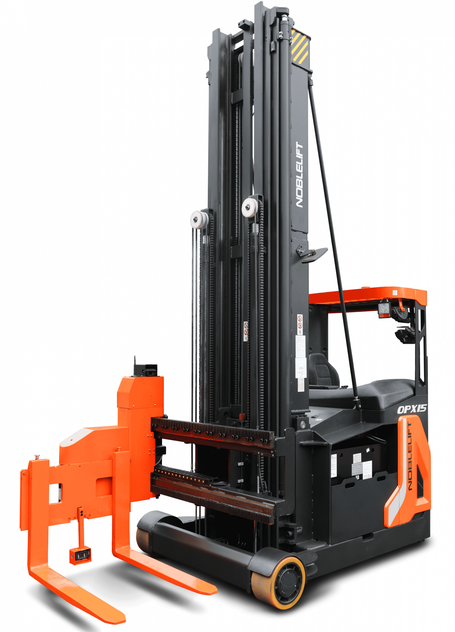 Узкопроходные высотные штабелеры