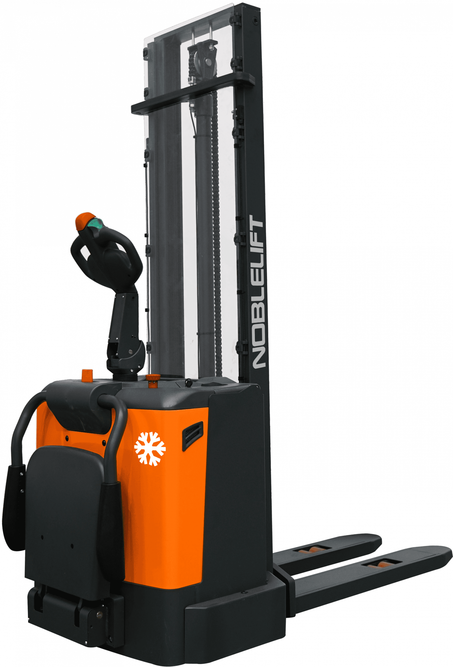 Штабелеры с платформой для оператора