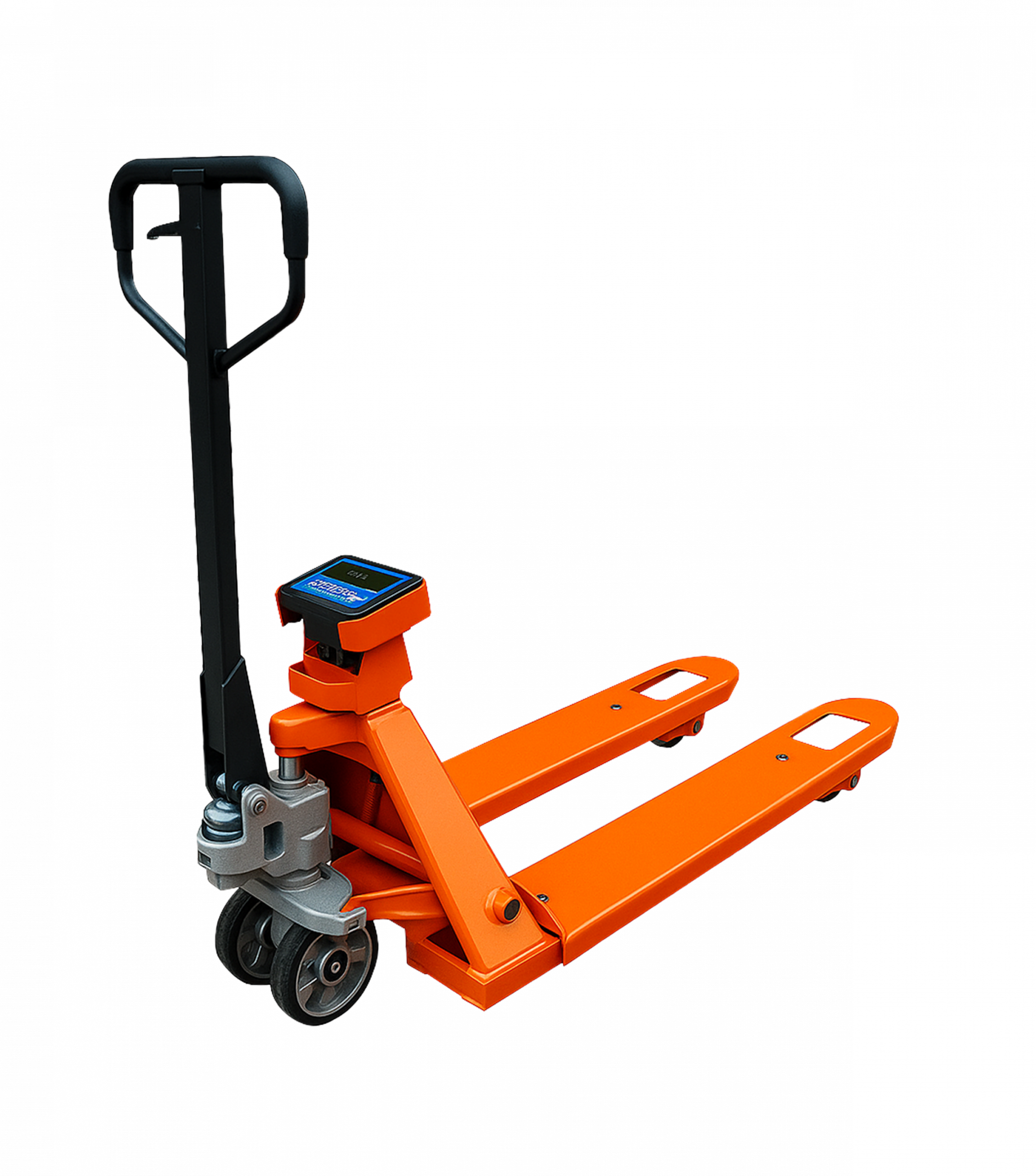 Гидравлические тележки с весами