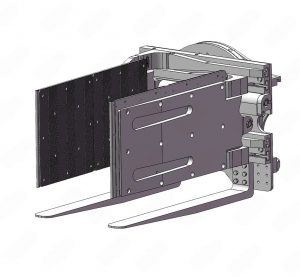 Поворотный с вилами